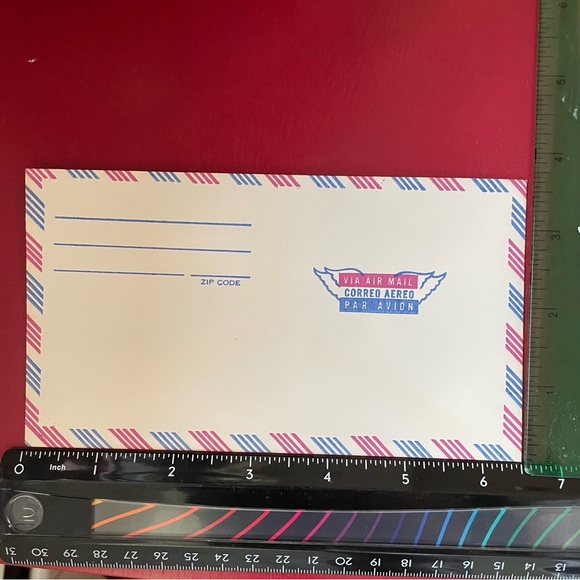 ⭐️FWP Vintage Airmail Envelopes - set of 20 - new and unused - Picture 3 of 4